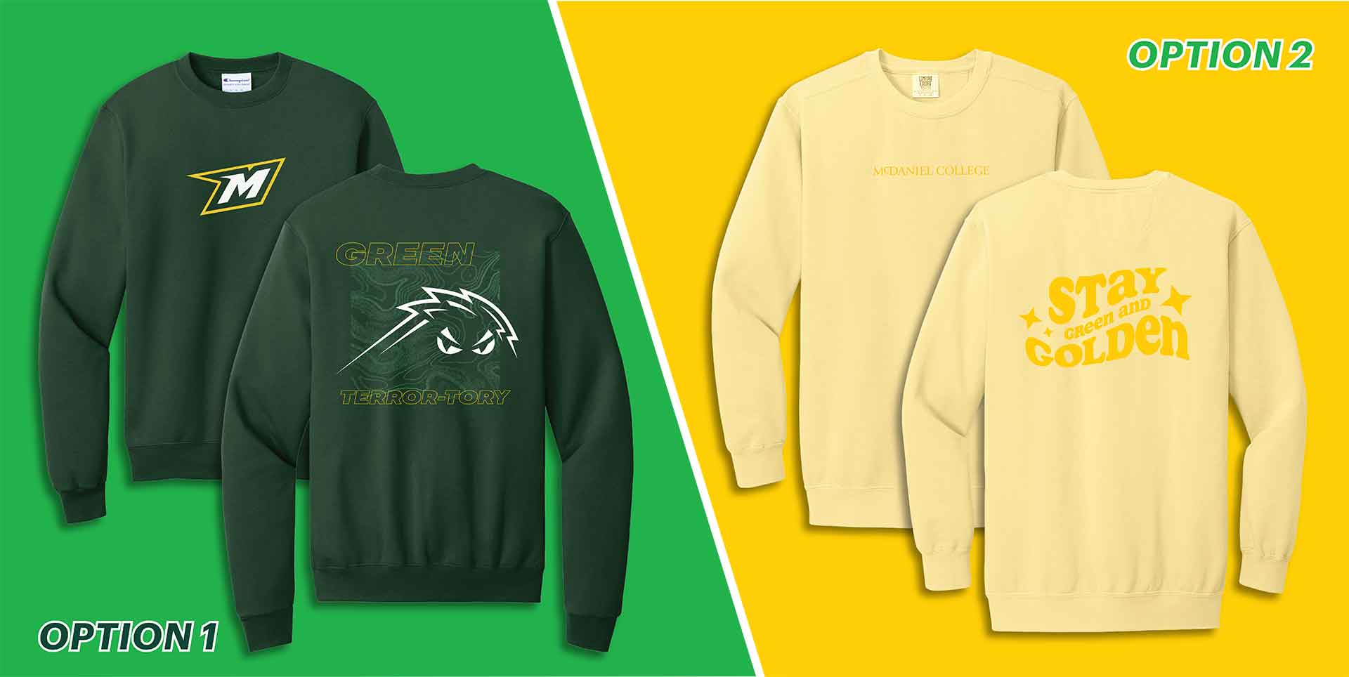 Act early and get exclusive McDaniel swag